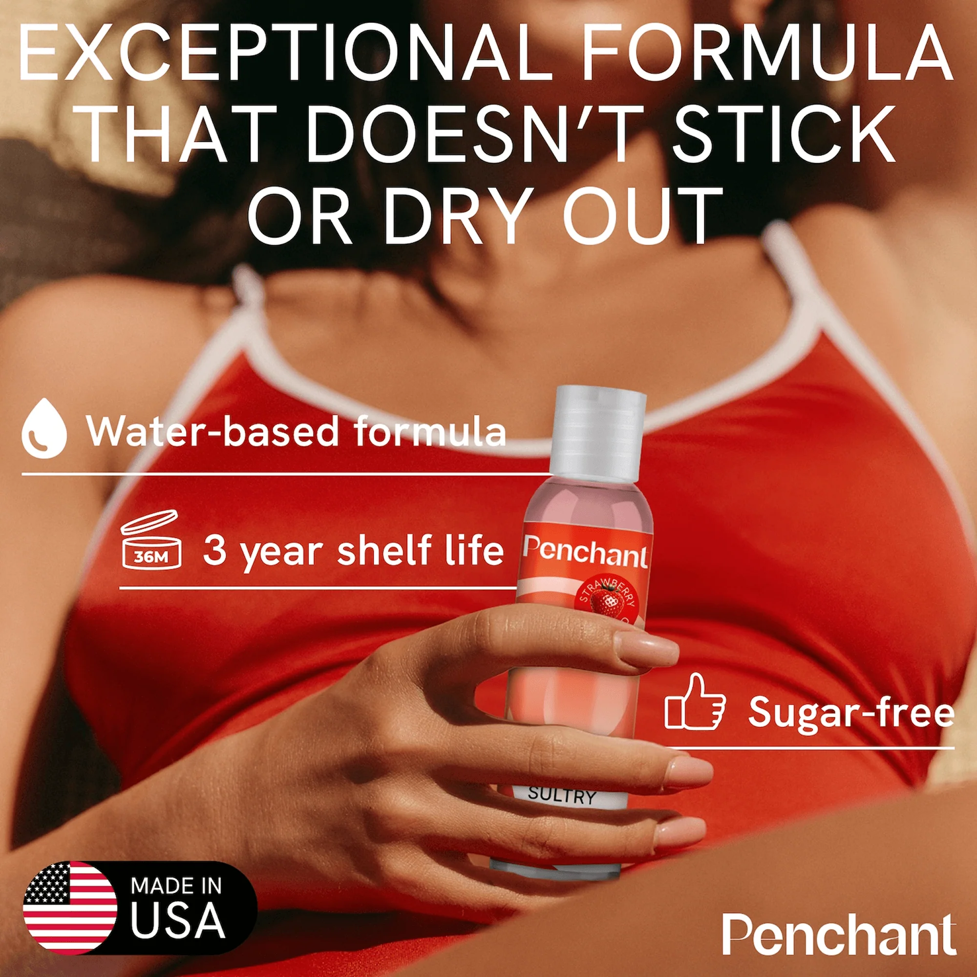 Strawberry Lube - Sultry Sensation Personal Lubricant - (4oz) - Image 5